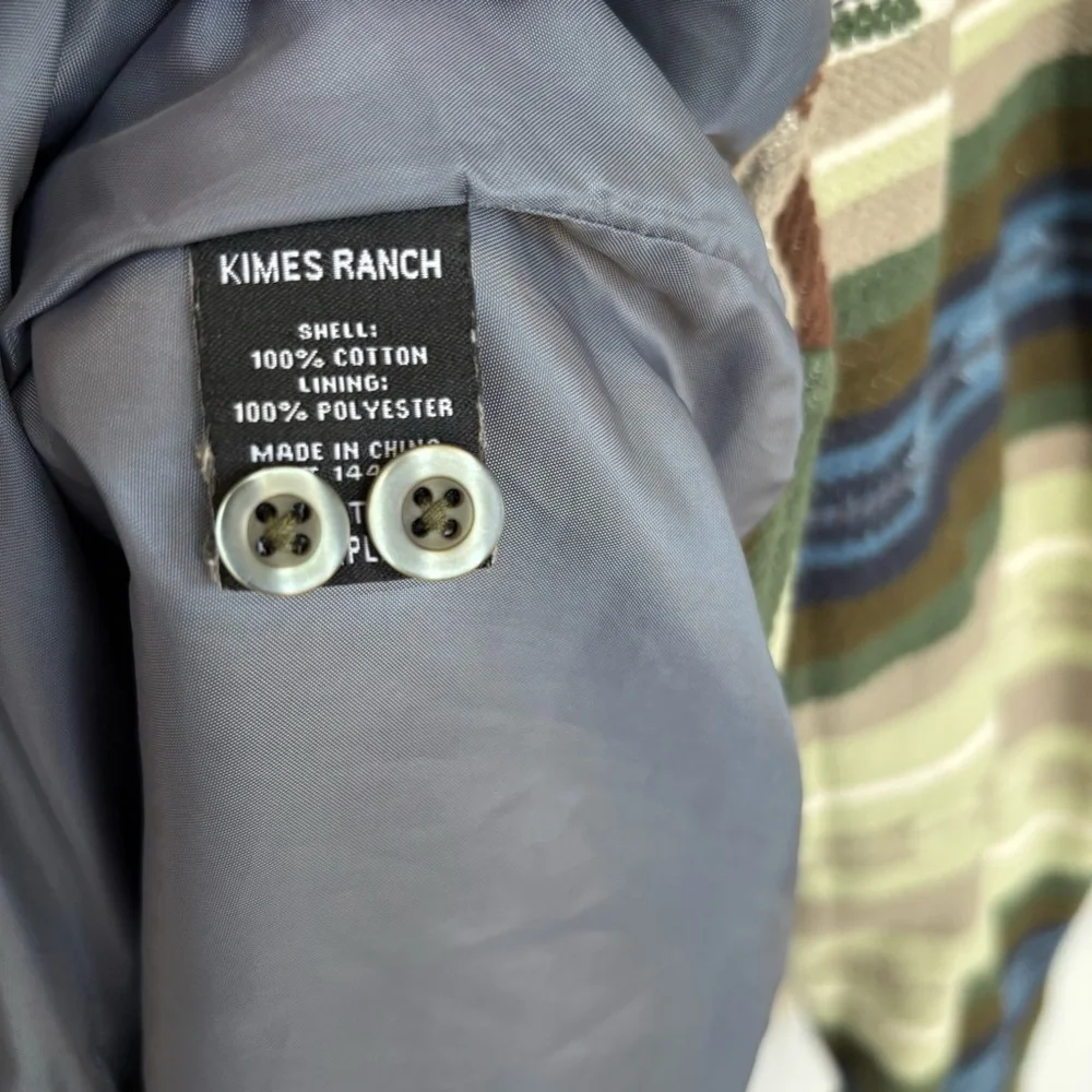 Kimes Ranch Aztec Print Button Front Shacket Shirt‎ Size XXL